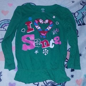 I heart Santa shirt